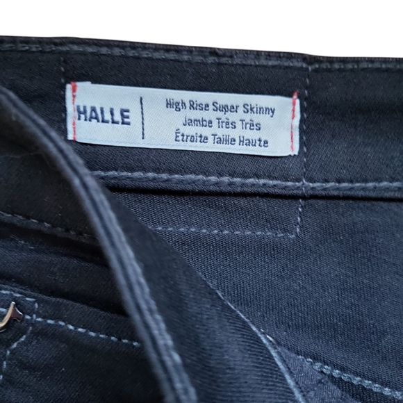 NEW True Religion High Rise Supper Skinny Women's Black Jeans - Picture 7 of 10